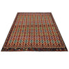 Hand Woven Wool Kelim 9' 11" x 13' 0" ft / 302 x 396 cm - No. W35577