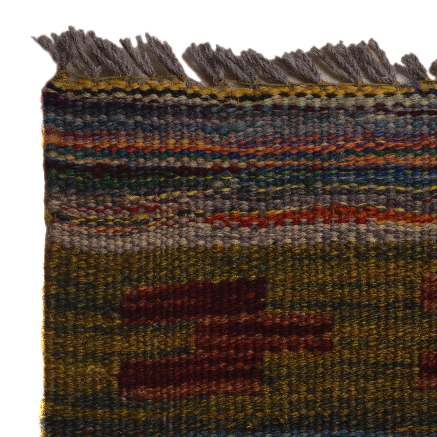 Handmade Turkish Design Wool Kilim 9' 5" x 13' 0" ft / 286 x 395 cm - No. W35578