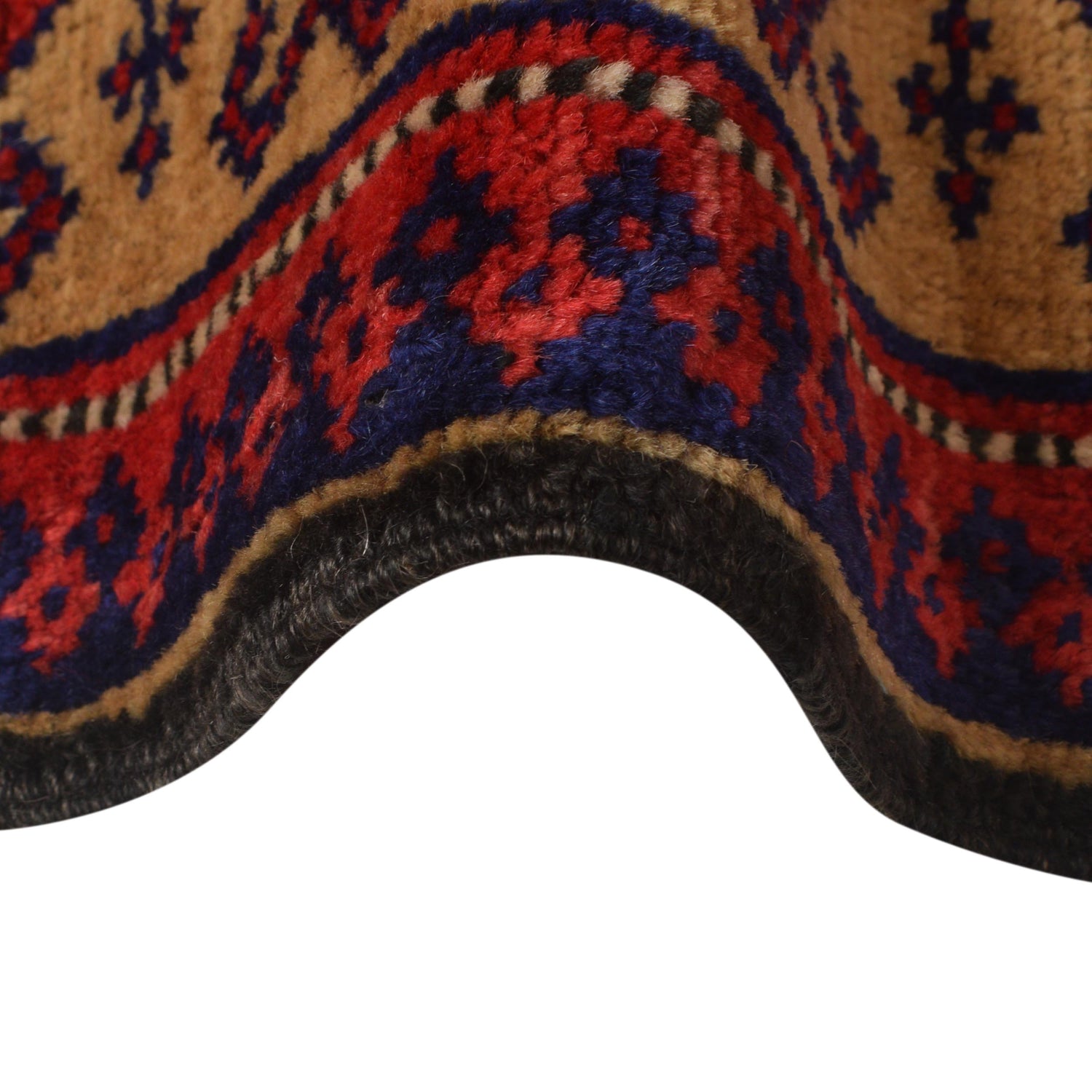 Small Prayer Carpet 2' 11" x 3' 10" ft / 90 x 116 cm - No. W35581