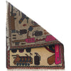 Afghan War Rug – Military Design 2' 1" x 2' 6" ft / 63 x 77 cm - No. W35590