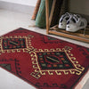 Handmade Floor Mat 1' 5" x 2' 2" ft / 43 x 65 cm - No. W35597