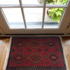 Handmade Foot Mat 1' 6" x 1' 11" ft / 45 x 58 cm - No. W35606