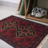 Red Color Doormats 1' 6" x 1' 11" ft / 45 x 58 cm - No. W35609