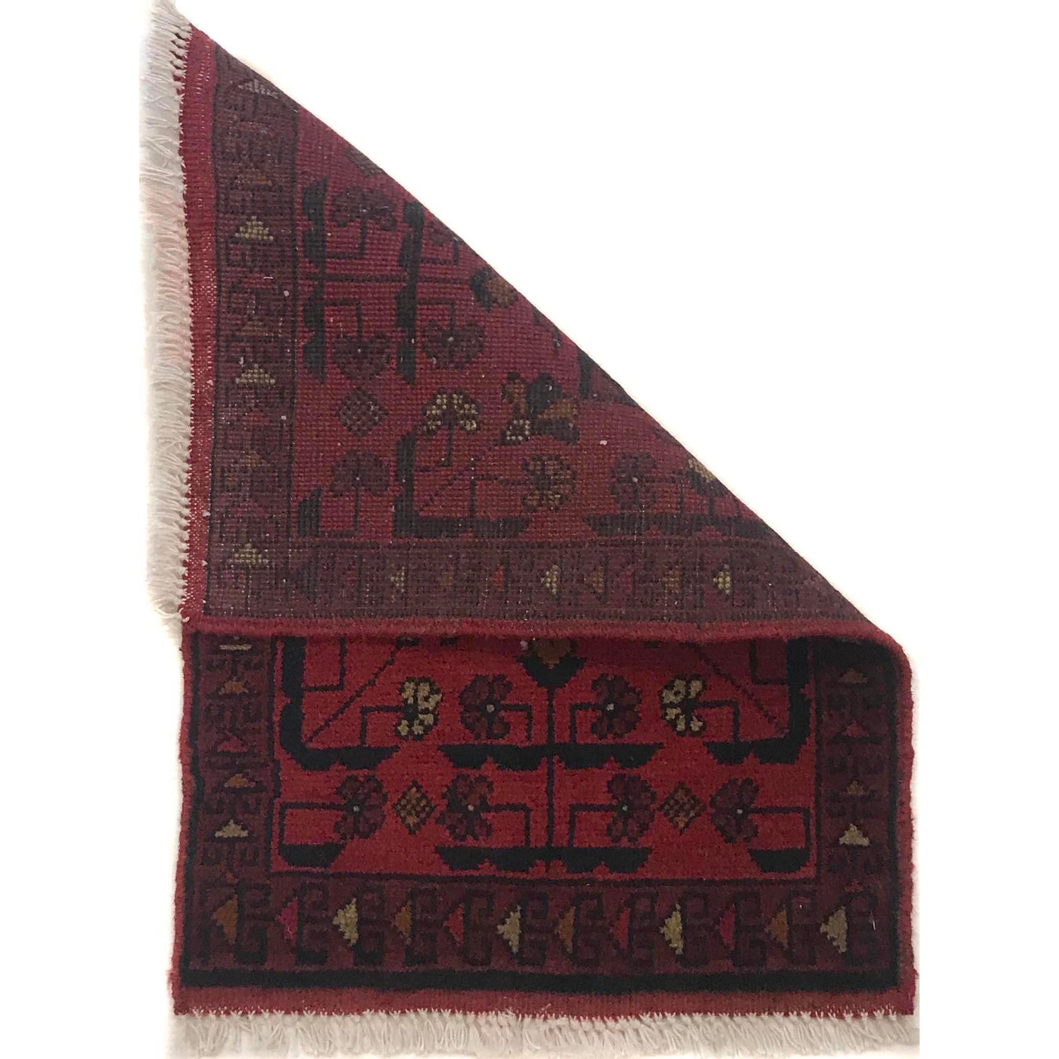 Handmade Floor Mat 1' 6" x 2' 0" ft / 45 x 62 cm - No. W35613