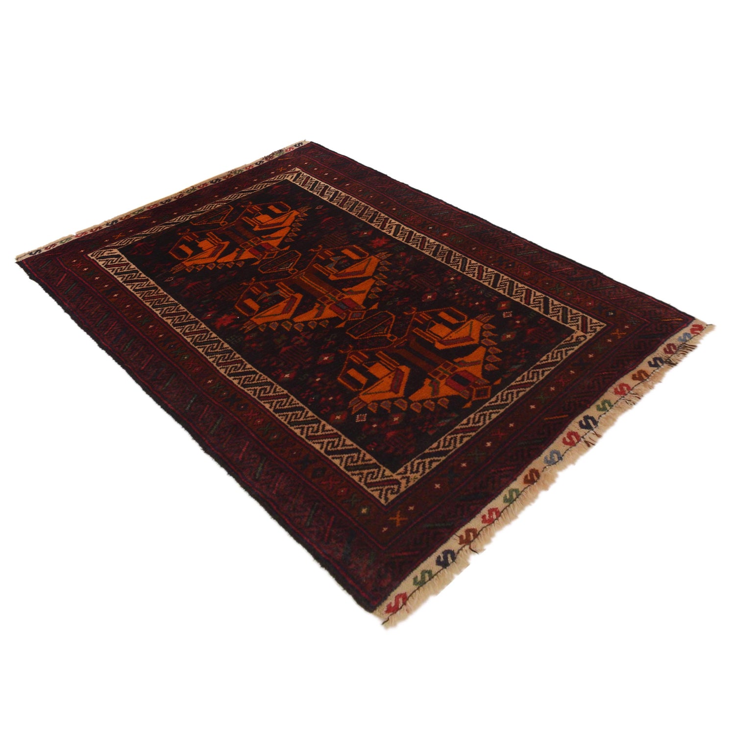 Baluch Small Size Rug 2' 9" x 4' 7" ft / 85 x 140 cm - No. W35619