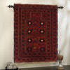 Muslim Prayer Rug 2' 10" x 3' 11" ft / 87 x 120 cm - No. W35620