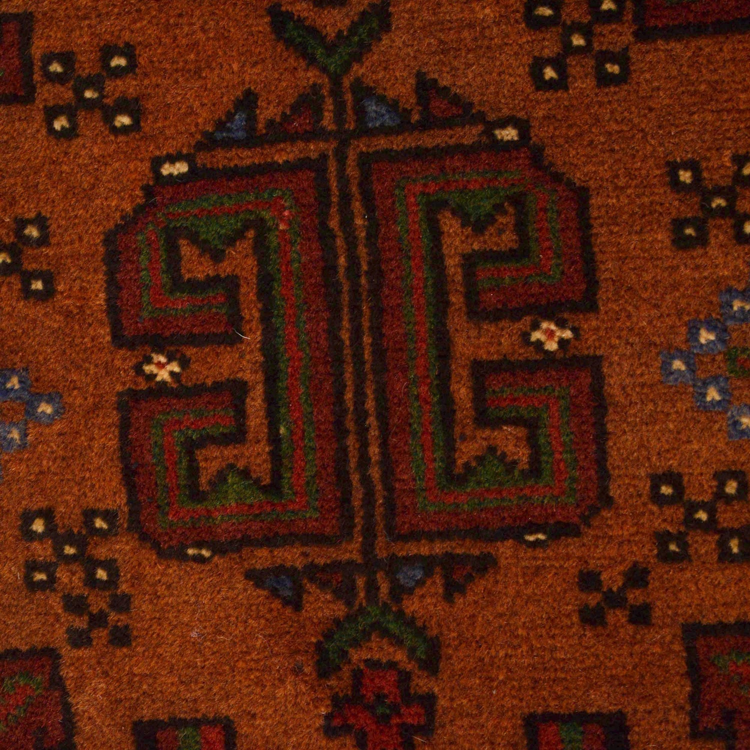 Traditional Baloch Rug  3' 5" x 6' 7" ft / 105 x 201 cm - No. W35623