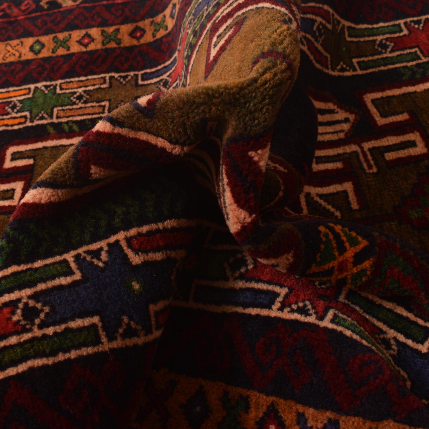 Tribal Baloch Rug 2' 8" x 4' 10" ft / 81 x 147 cm - No. W35624