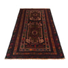 Tribal Baloch Rug 2' 8" x 4' 10" ft / 81 x 147 cm - No. W35624
