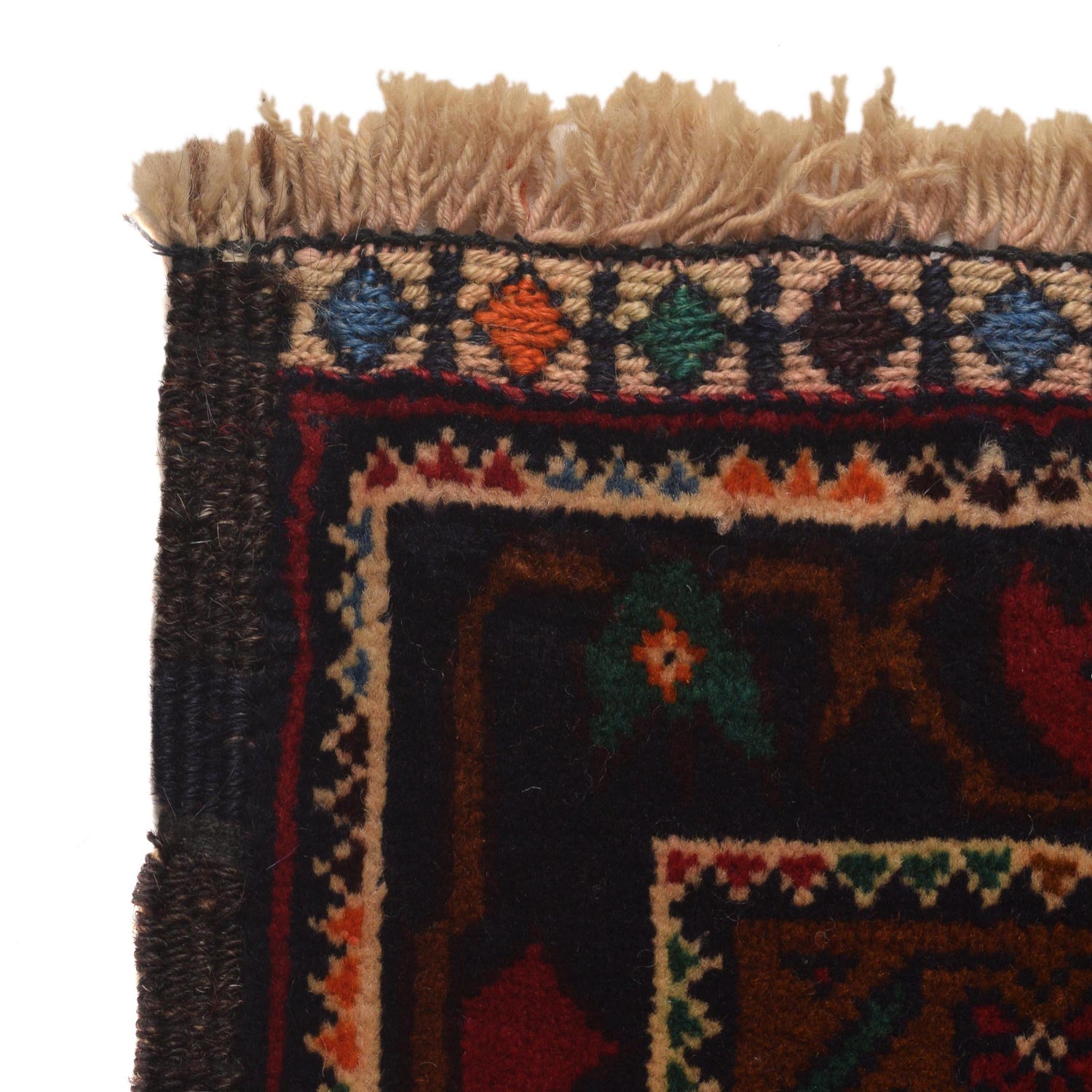 Hand Knotted Baluchi Rug 2' 8" x 4' 7" ft / 81 x 139 cm - No. W35625