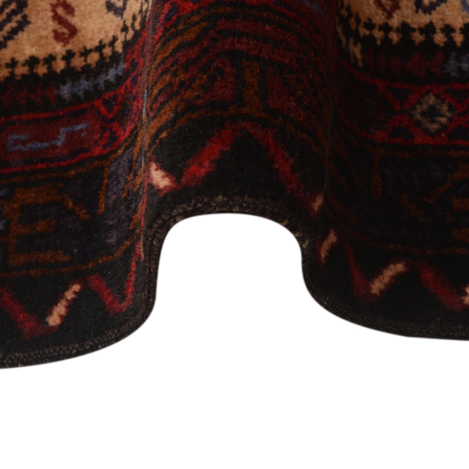 Handmade Prayer Rug  2' 9" x 3' 9" ft / 83 x 115 cm - No. W35626