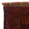 Red Color Baluchi Rug 2' 10" x 4' 8" ft / 87 x 143 cm - No. W35632