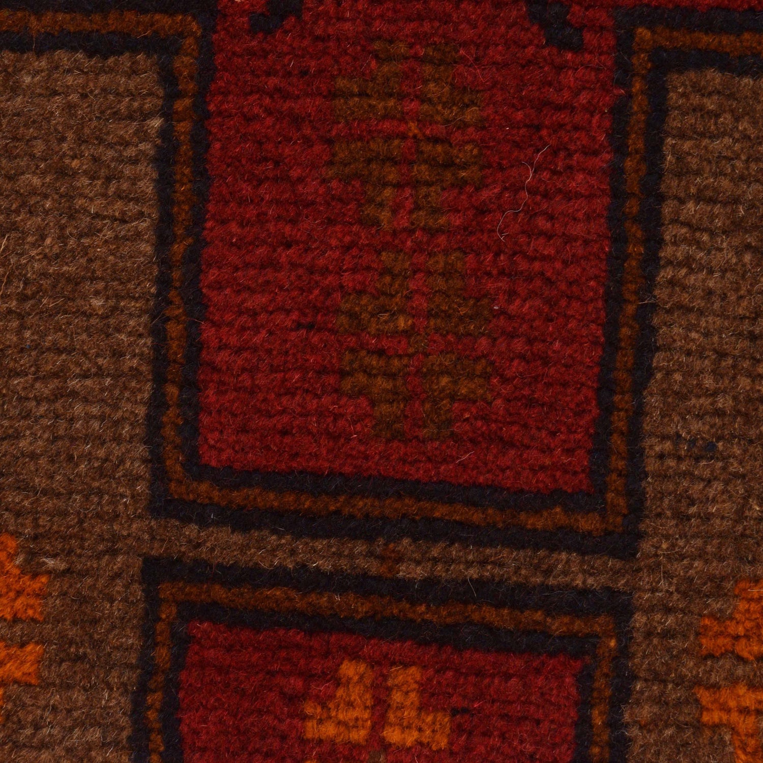 Hand Knotted Baluchi Rug 2' 10" x 4' 3" ft / 87 x 130 cm - No. W35633