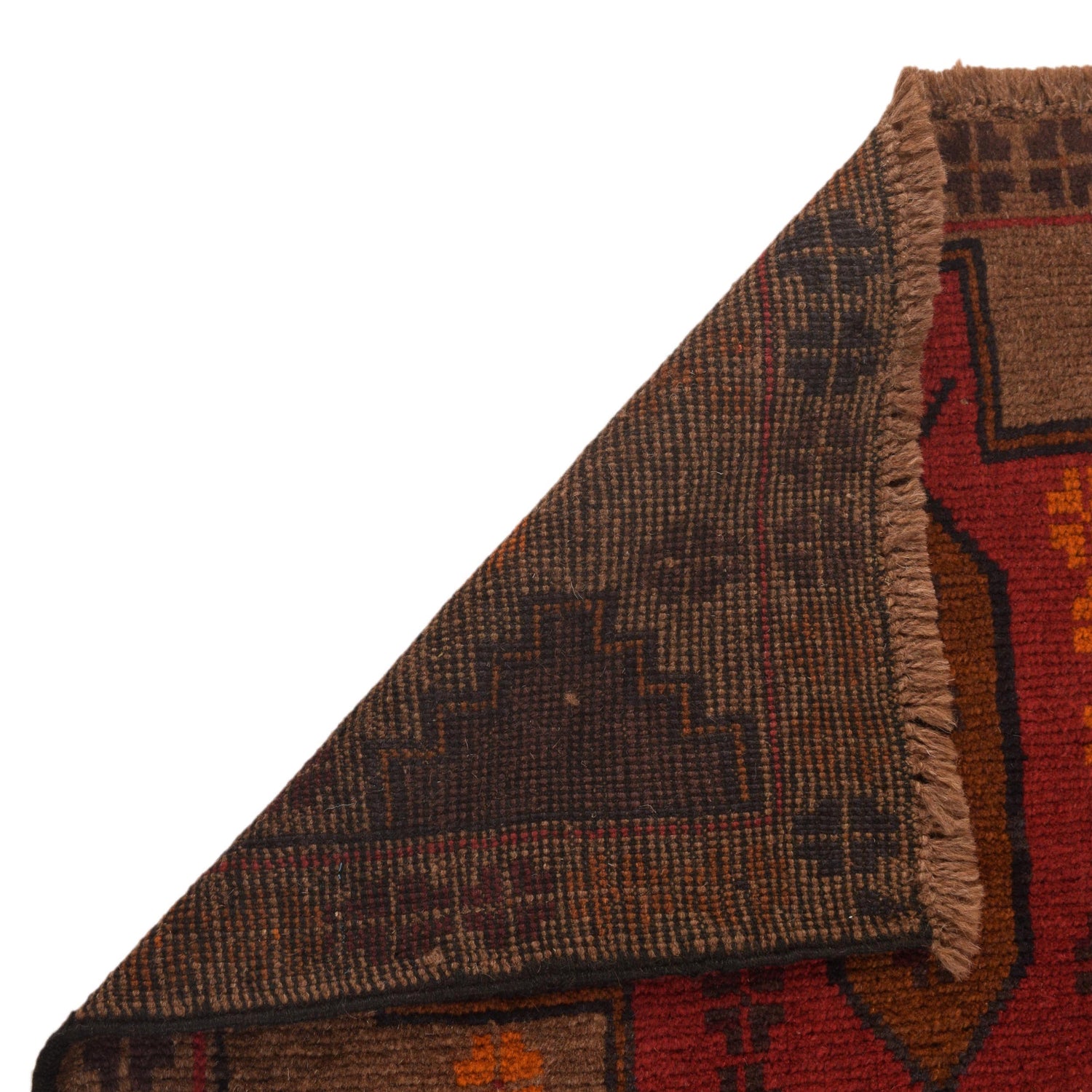 Hand Knotted Baluchi Rug 2' 10" x 4' 3" ft / 87 x 130 cm - No. W35633