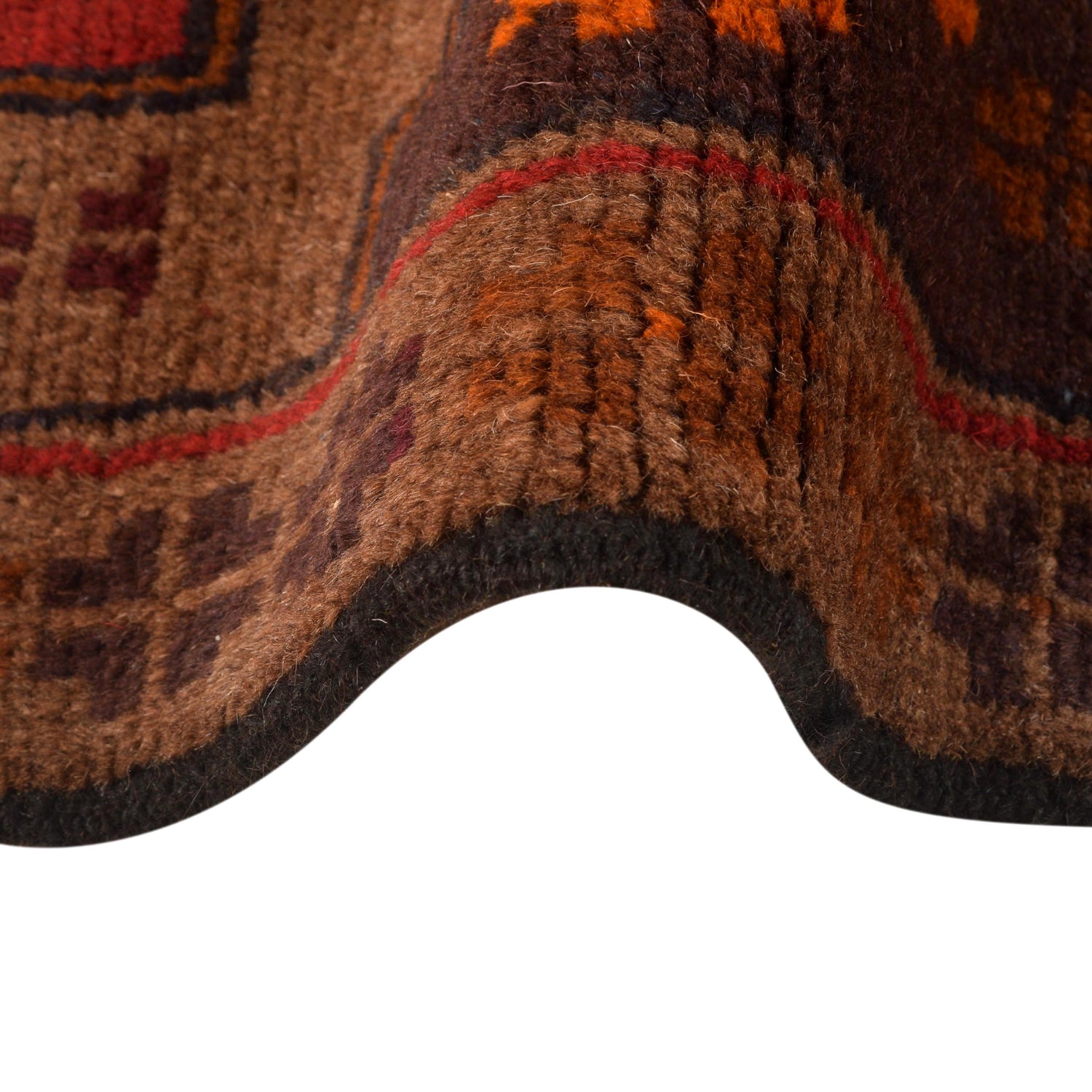 Hand Knotted Baluchi Rug 2' 10" x 4' 3" ft / 87 x 130 cm - No. W35633