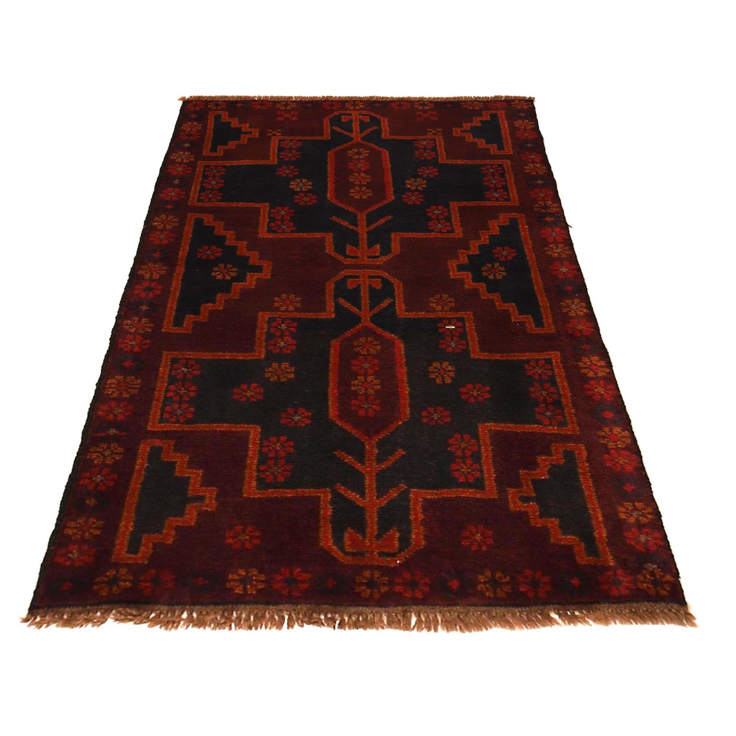 Handmade Baloch Rug 2' 9" x 4' 5" ft / 84 x 134 cm - No. W35770