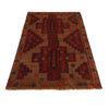 Tribal Baloch Rug 2' 11" x 4' 5" ft / 88 x 135 cm - No. W35777