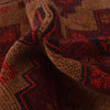 Tribal Baloch Rug 2' 11" x 4' 5" ft / 88 x 135 cm - No. W35777