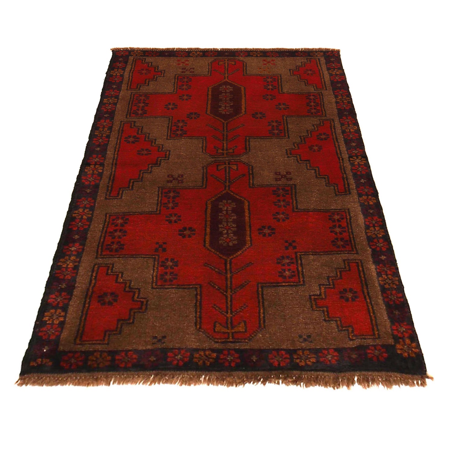 Baluch Small Size Rug 2' 9" x 4' 6" ft / 85 x 137 cm - No. W35780