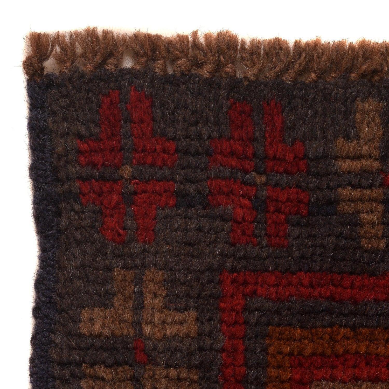 Hand Knotted Baluchi Carpet 2' 11" x 4' 3" ft / 88 x 130 cm - No. W35787