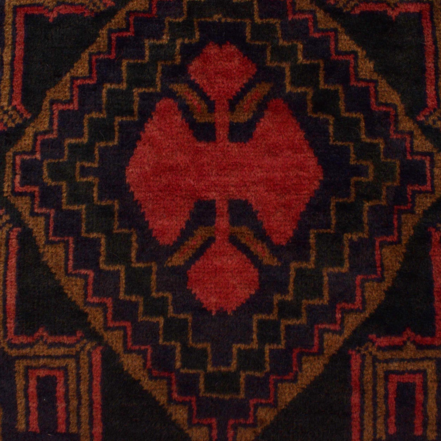 Tribal Baloch Rug  2' 11" x 4' 10" ft / 90 x 147 cm - No. W35801