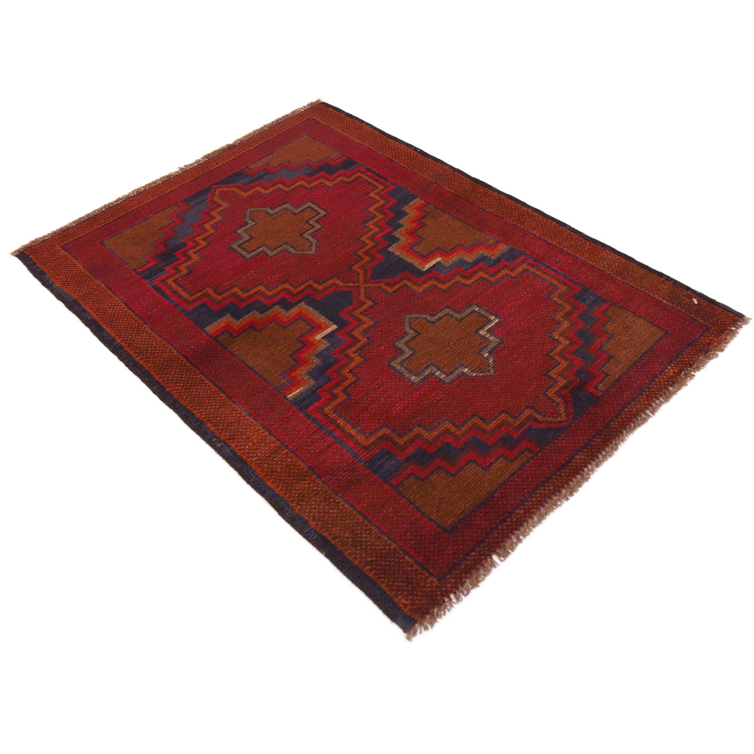 Tribal Baloch Rug 2' 11" x 4' 5" ft / 89 x 135 cm - No. W35865