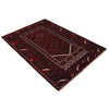 Red Color Prayer Rug 2' 10" x 4' 11" ft / 87x 150 cm -No. W35892