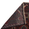 Red Color Prayer Rug 2' 10" x 4' 11" ft / 87x 150 cm -No. W35892