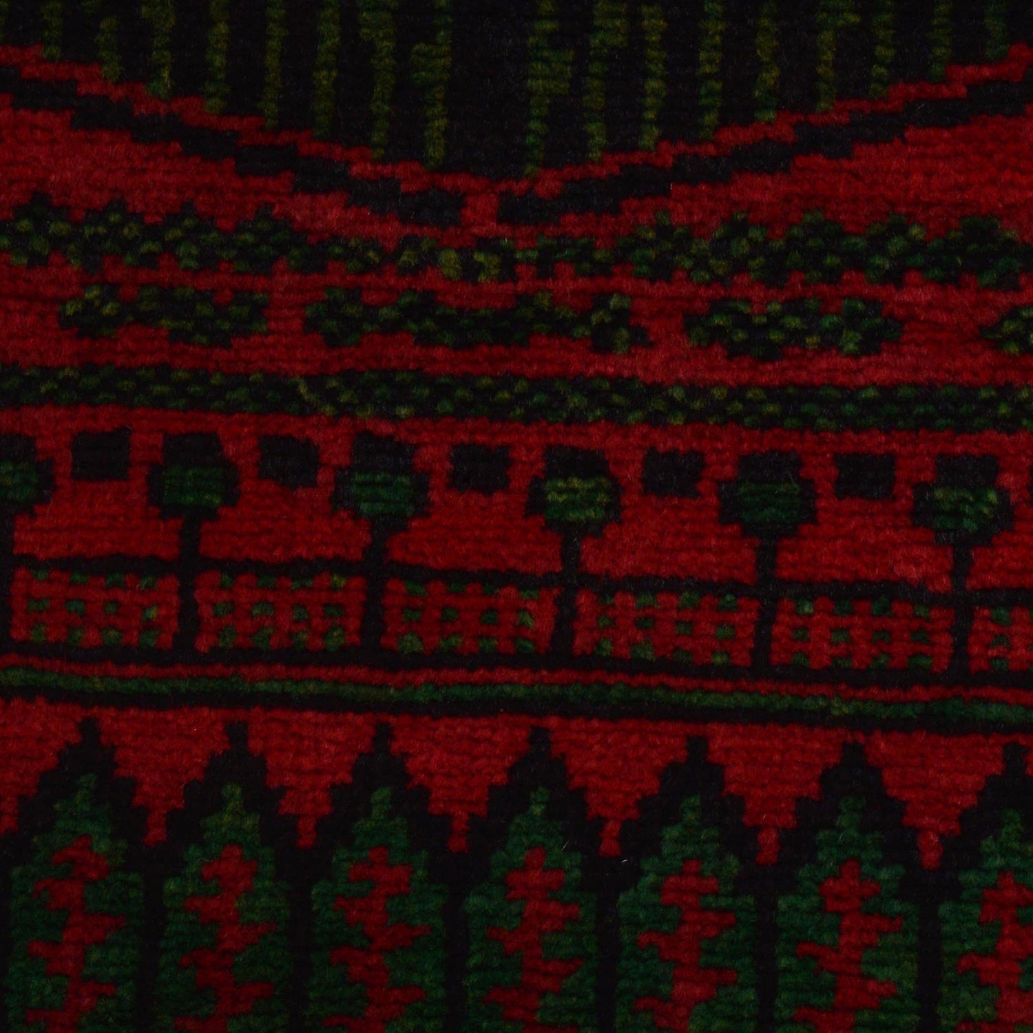 Handmade Prayer Rug 2' 6" x 4' 3" ft / 75 x 130 cm - No. W35893