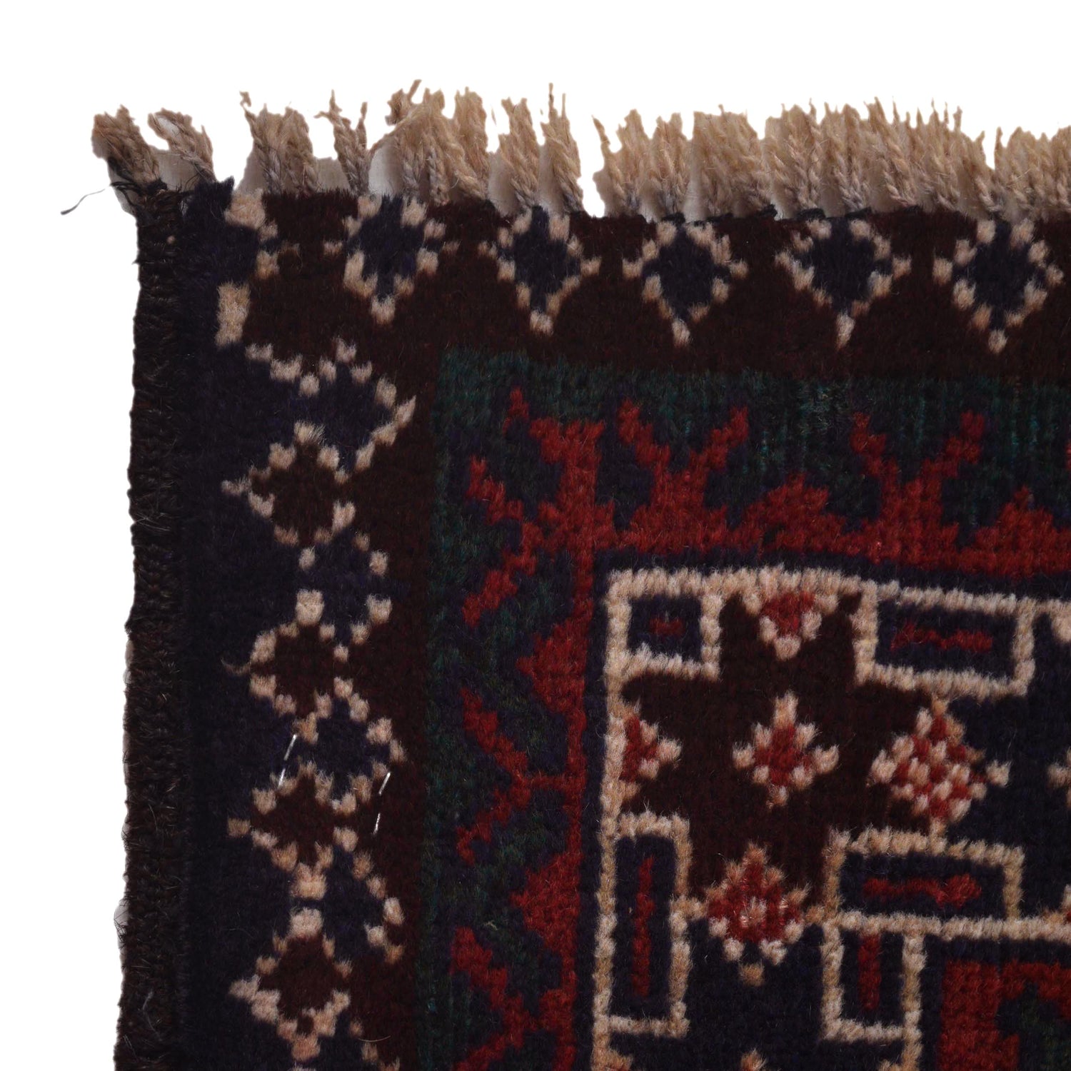 Hand Knotted Prayer Rug 2' 11" x 4' 6" ft / 88 x 138 cm -No. W35905