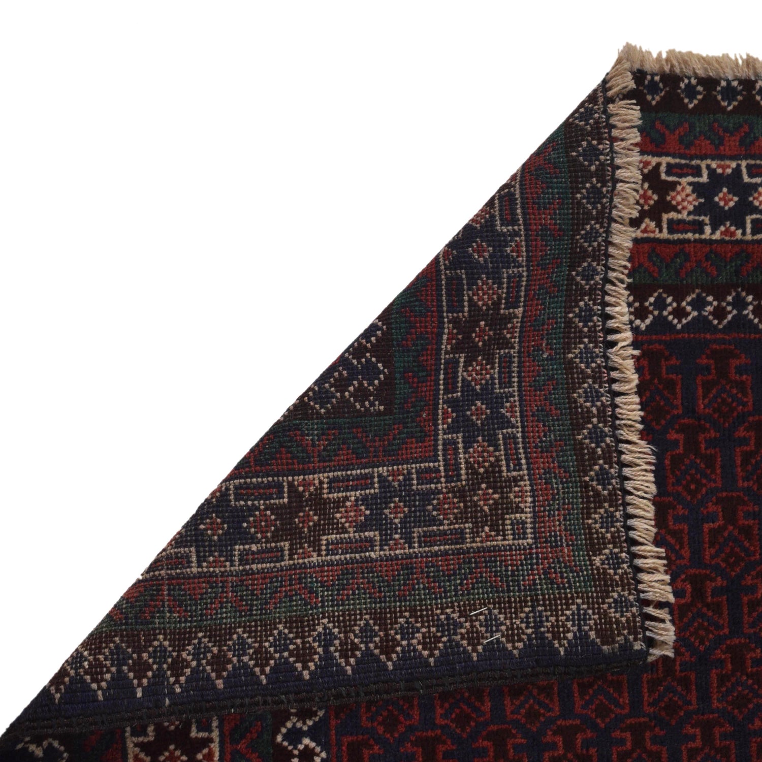 Hand Knotted Prayer Rug 2' 11" x 4' 6" ft / 88 x 138 cm -No. W35905