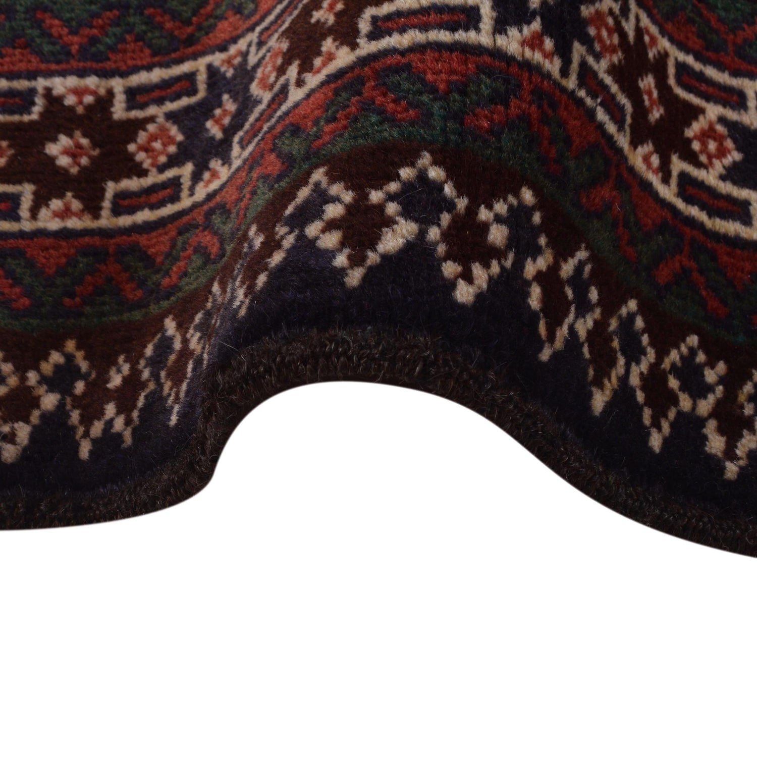 Hand Knotted Prayer Rug 2' 11" x 4' 6" ft / 88 x 138 cm -No. W35905