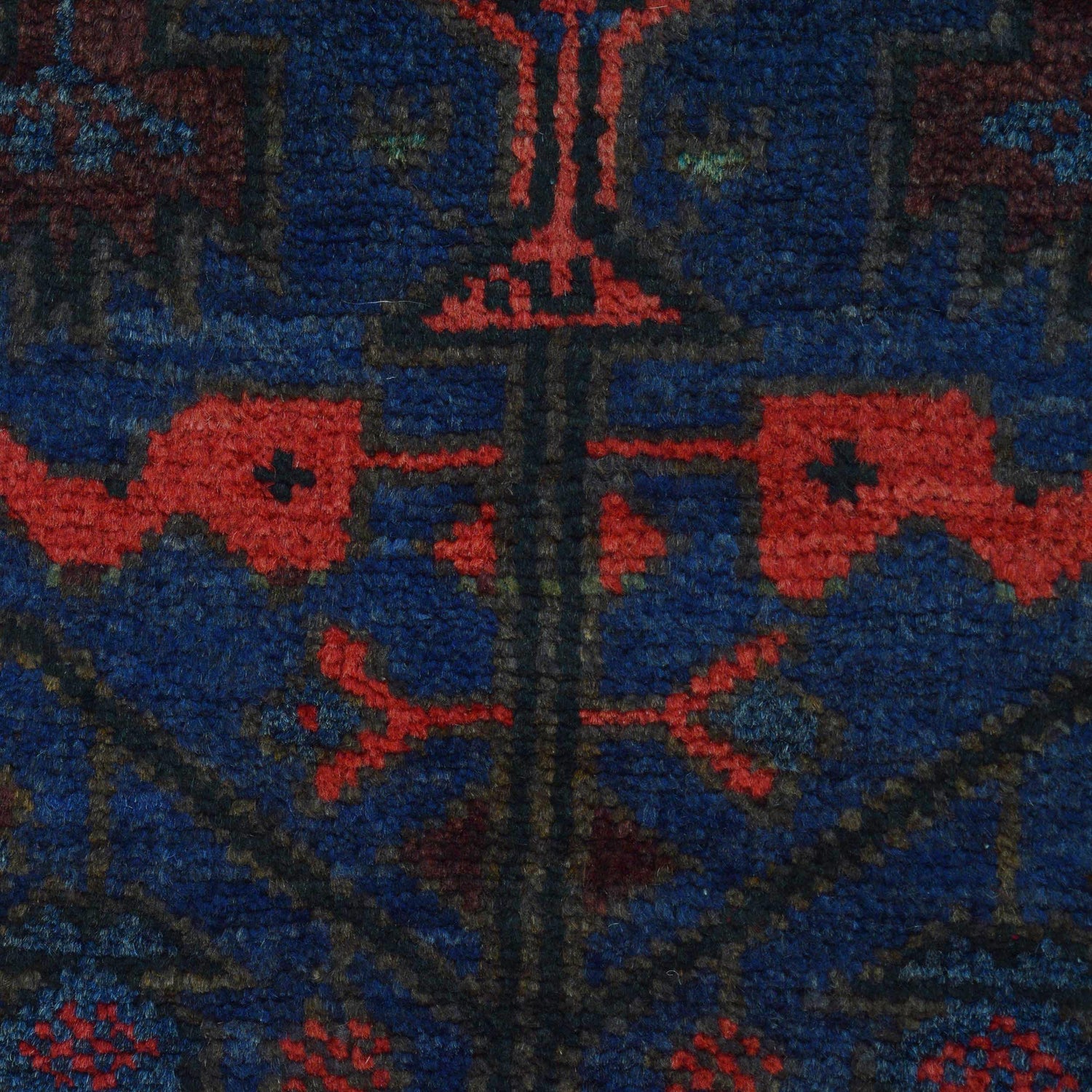 Hand Knotted Baluchi 3' 0" x 4' 10" ft / 91 x 148 cm - No. W35908