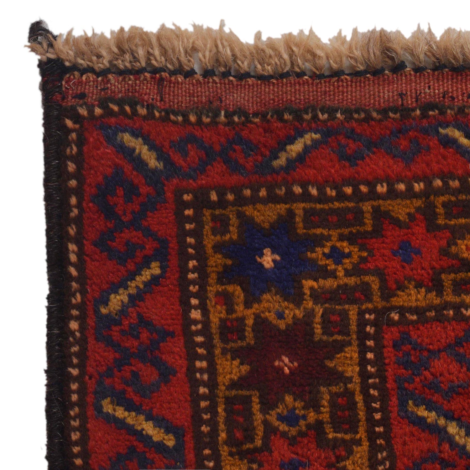 Handmade Prayer Rug 2' 11" x 4' 6" ft / 89 x 137 cm -No. W35909