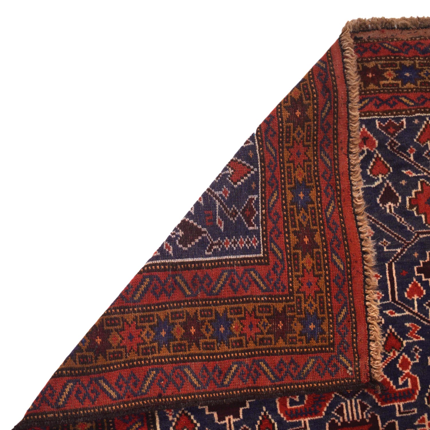 Handmade Prayer Rug 2' 11" x 4' 6" ft / 89 x 137 cm -No. W35909