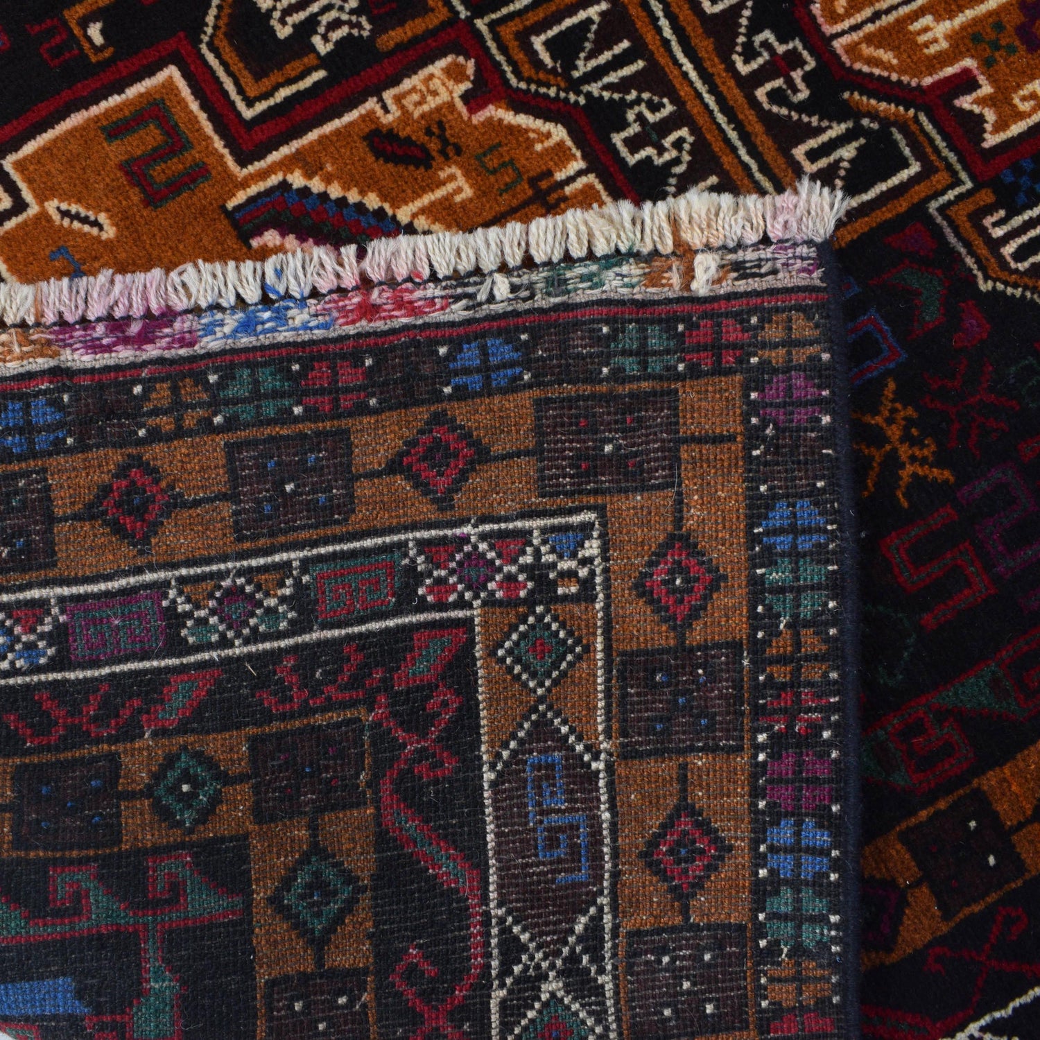 Tribal Baloch Rug 3' 2" x 5' 7" ft / 96 x 170 cm - No. W35926