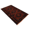 Baluch Short Rug 3' 7" x 6' 8" ft / 108 x 204 cm - No. W35927