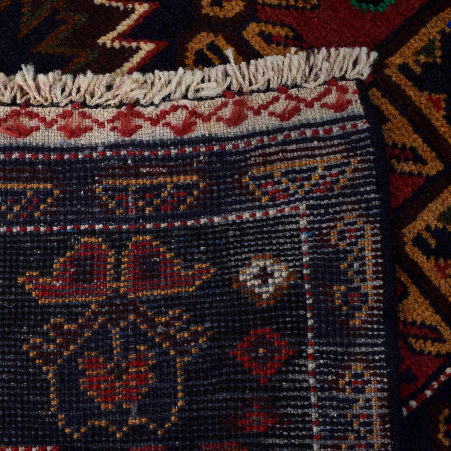 Baluch Short Rug 3' 7" x 6' 8" ft / 108 x 204 cm - No. W35927
