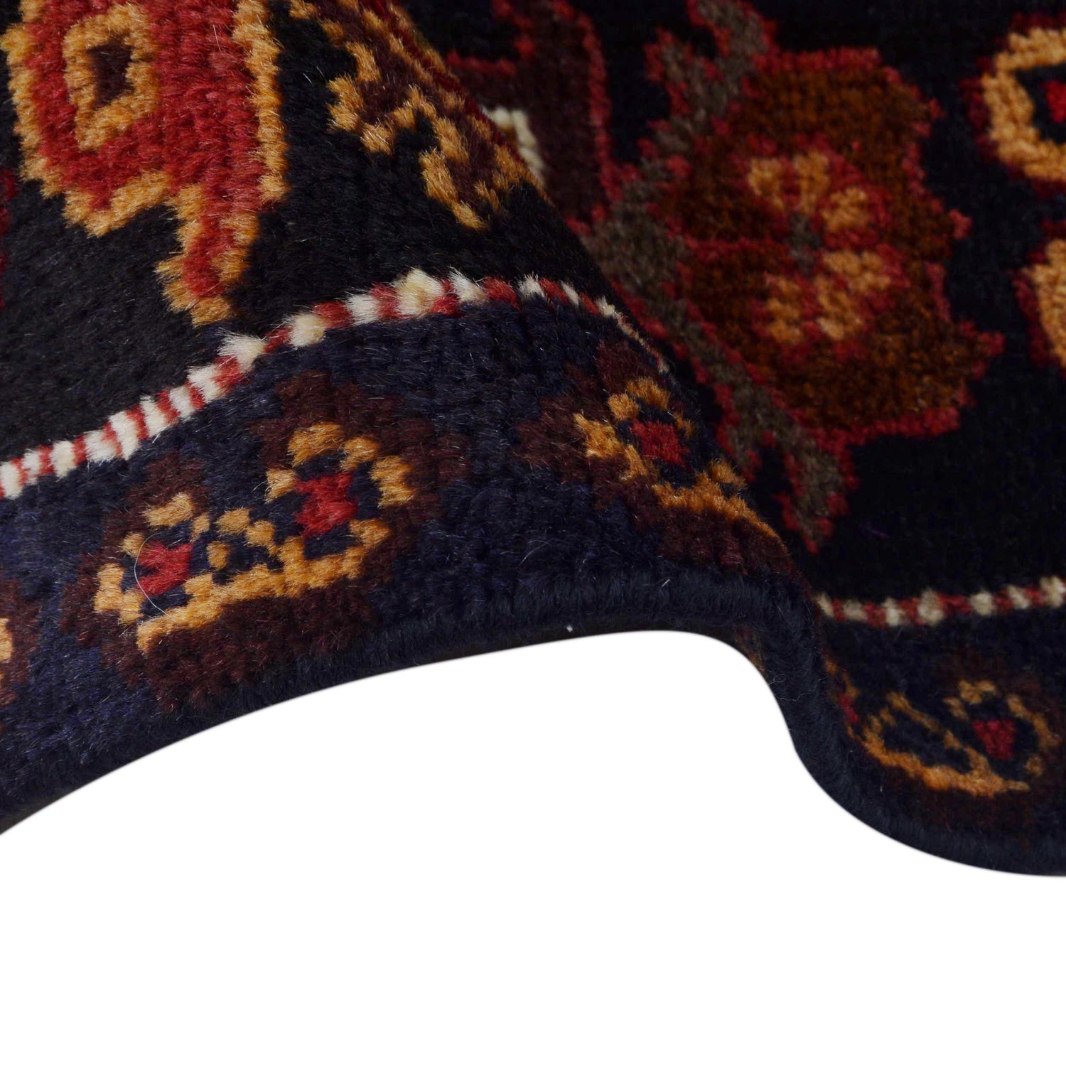 Baluch Short Rug 3' 7" x 6' 8" ft / 108 x 204 cm - No. W35927