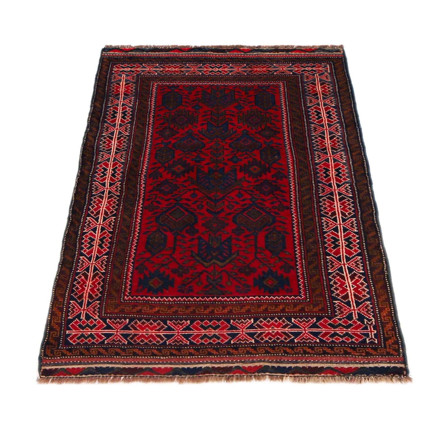 Handmade Baloch Rug 2' 11" x 4' 6" ft / 89 x 137 cm - No. W35928