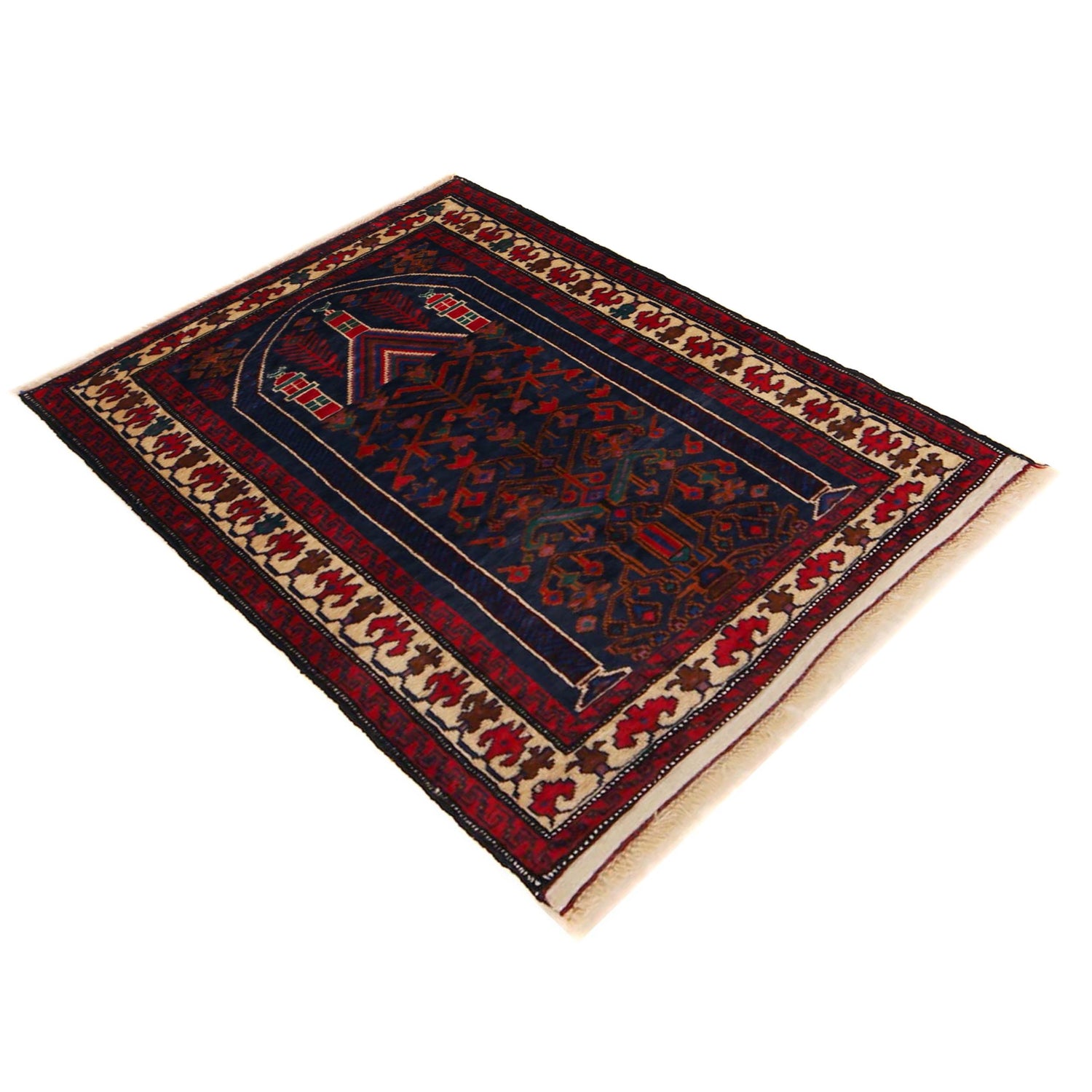 Baluch Small Size Rug 2' 6" x 3' 5" ft / 75 x 103 cm - No. W35929