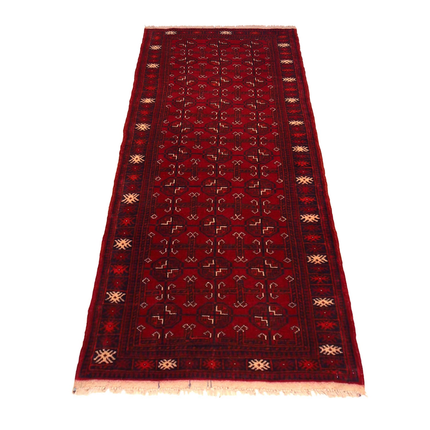 Oriental Bokhara Runner Rug 2' 5" x 5' 10" ft / 73 x 177 cm - No. W35933