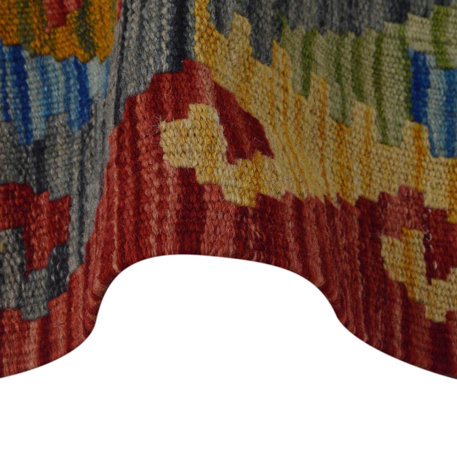 Handmade Vegetable Kelim Runner 1' 8" x 4' 11"  ft / 50 x 151 cm - No. W35937