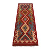 Handmade Turkish Design Wool Kilim Runner 1' 8" x 4' 10"  ft / 50 x 147 cm - No. W35942