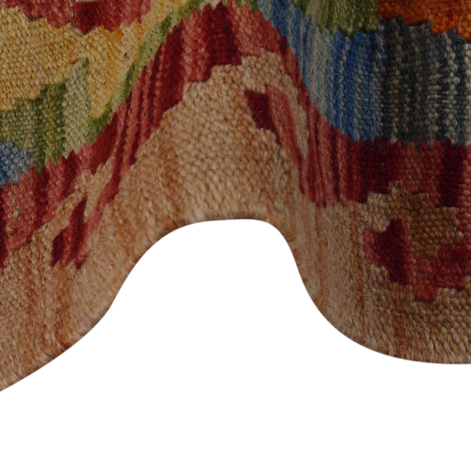 Short Chobi Kilim Runner 1' 8" x 4' 11"  ft / 50 x 150 cm - No. W35943