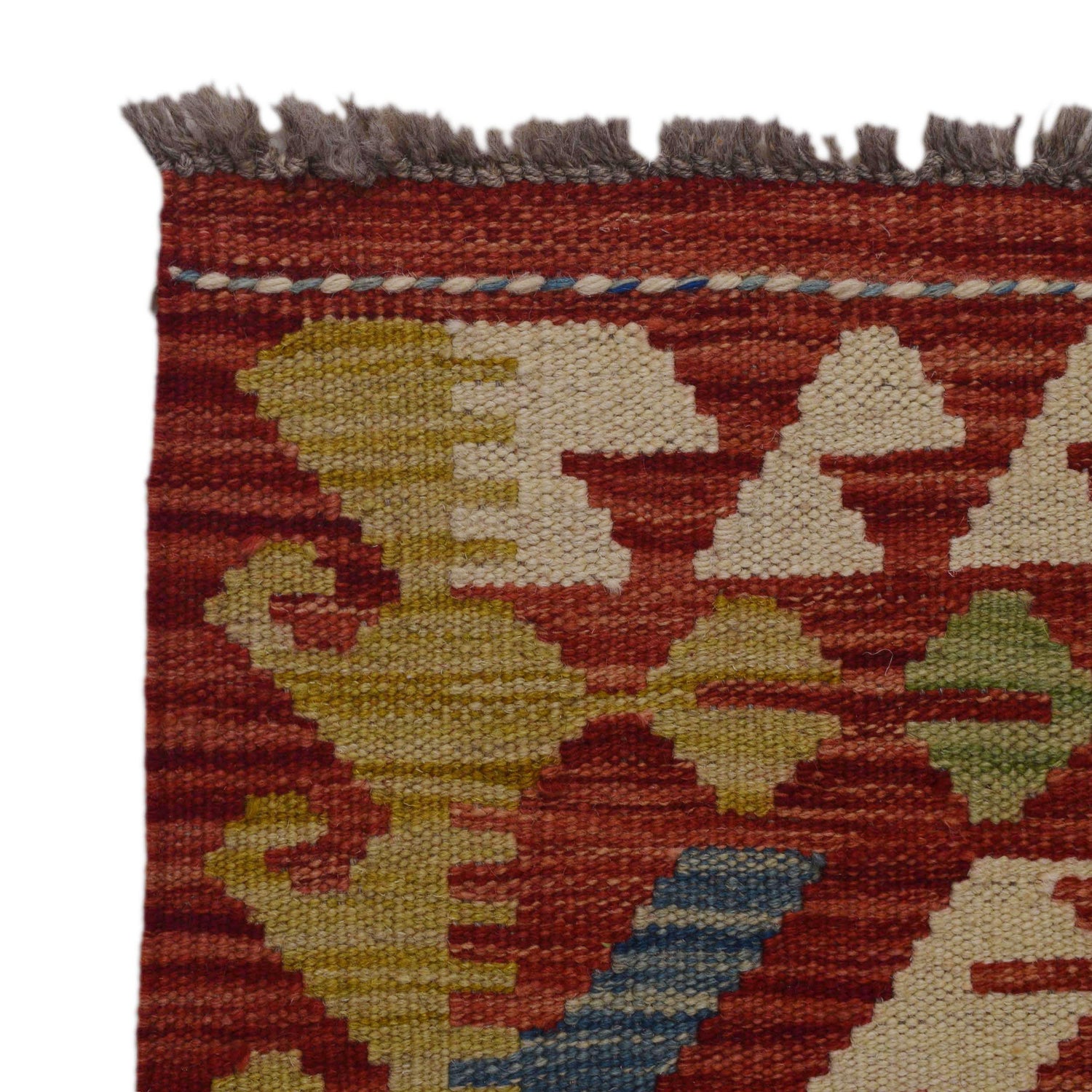 Hand Made Afghan Kilim Runner 1' 10" x 4' 11"  ft / 55 x 149 cm - No. W35946