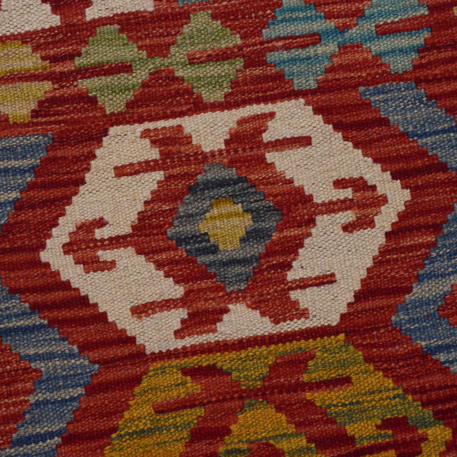 Hand Made Afghan Kilim Runner 1' 10" x 4' 11"  ft / 55 x 149 cm - No. W35946