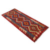 Multi Color ful Flat-Weave Wool Kilim Runner 1' 9" x 4' 9"  ft / 54 x 144 cm - No. W35949