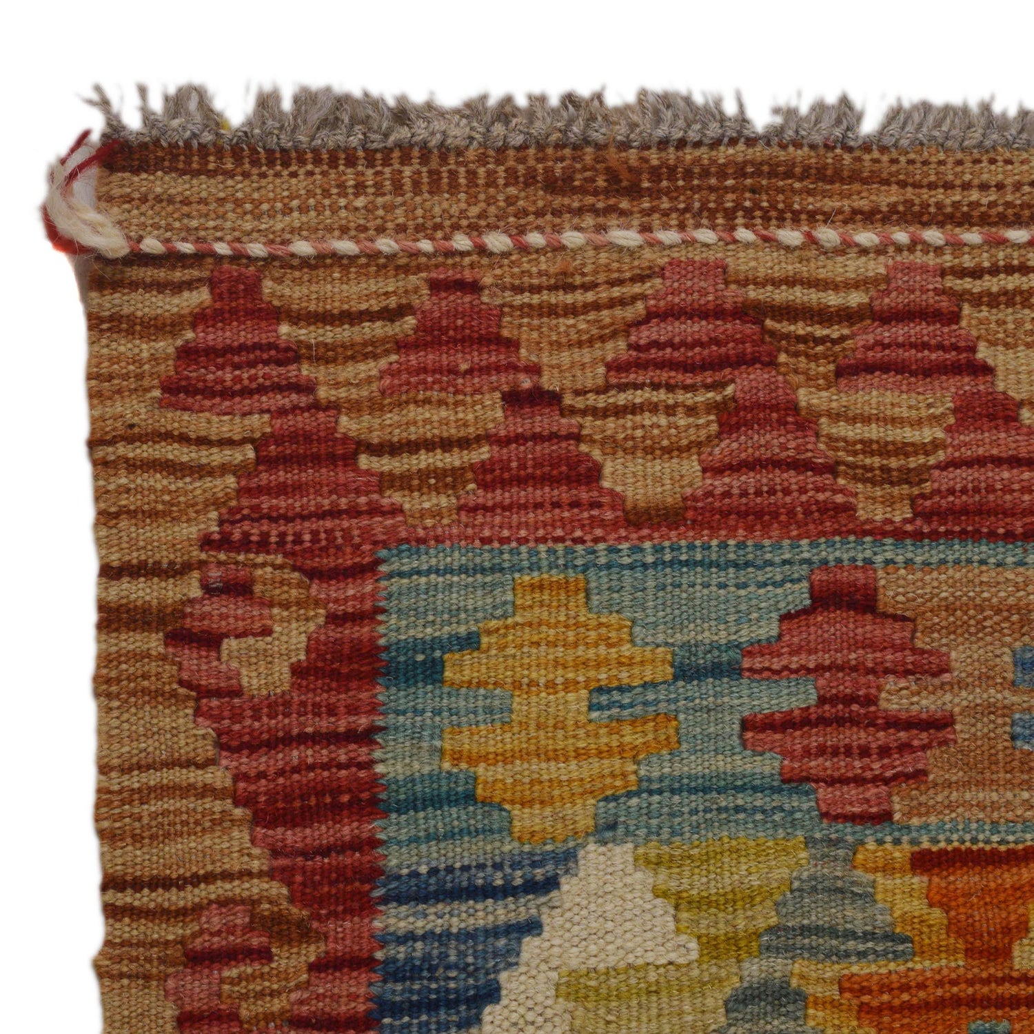 Handmade Vegetable Kilim Runner 1' 8" x 4' 8"  ft / 50 x 143 cm - No. W35950