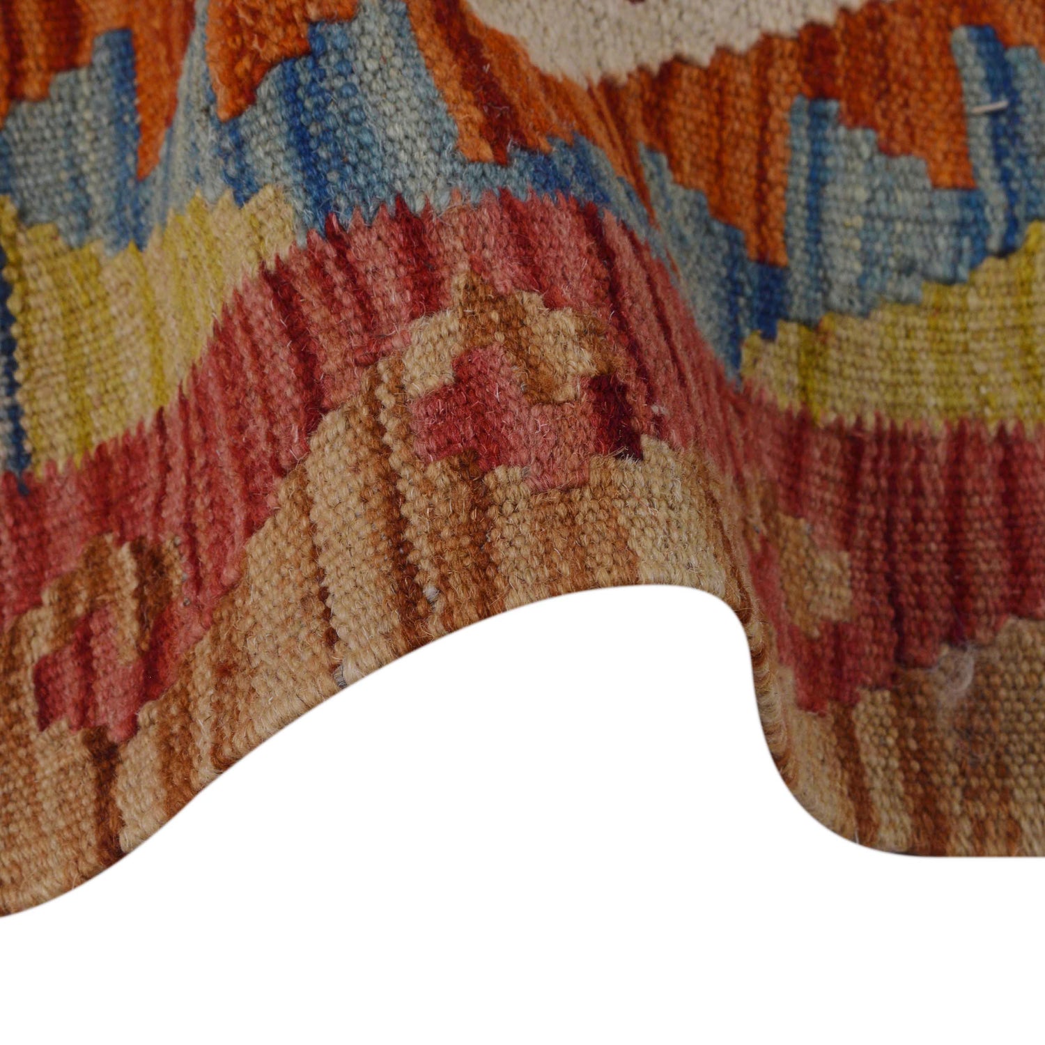 Handmade Vegetable Kilim Runner 1' 8" x 4' 8"  ft / 50 x 143 cm - No. W35950